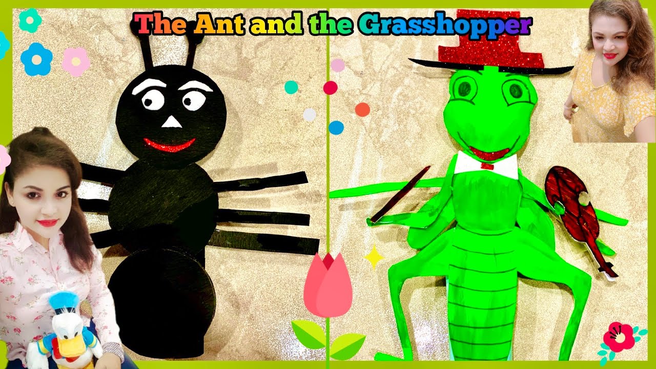 Story:The Ant🐜and the Grasshopper #storytimeforkids #ant #grasshopper #kidsbooksreadaloud #learning