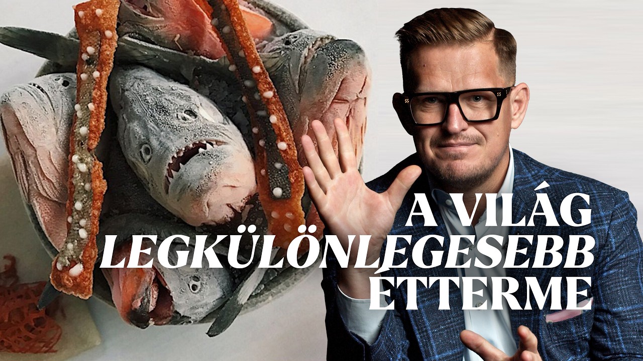 Kipróbáltam A VILÁG LEGKÜLÖNLEGESEBB éttermét – (A világ legjobbja 2023)