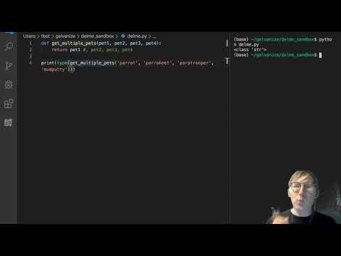 Functions - Returning Multiple Objects