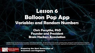 Lesson 6 Balloon Pop App Video Tutorial screenshot 4