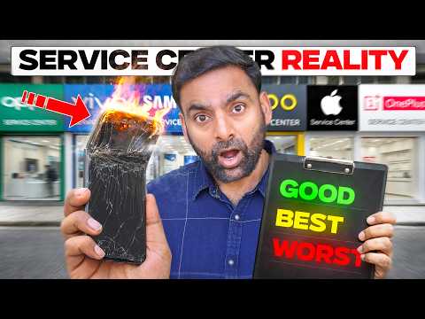 I Tested EVERY Phone Brand Service Center : SHOCKING Experience 😱