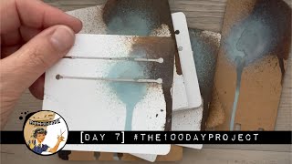 DAY 7 - THE 100 DAY PROJECT  - CREATE COHESIVENESS THRU REPETITION - #the100dayproject #papercraft