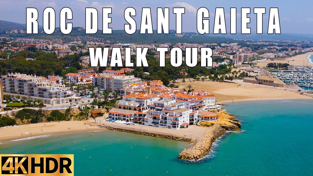 Roc de Sant Gaieta - WALKING TOUR-Costa Darada 4k HDR