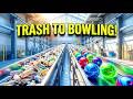 Amazing Factory Process: Turning Plastic Waste Into Bowling Balls!