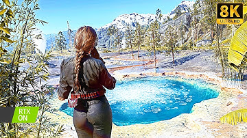 [8K] Red Dead Redemption 2 ➤ Photorealistic Graphics MOD | RTX 5080 - ULTRA Settings🔥