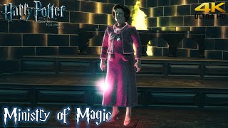 Harry Potter and the Deathly Hallows Part 1 'Ministry of Magic' Walkthrough PC (4K 60fps)