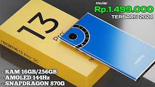 mulai Rp.1.499.000 RAM 16GB, KAMERA 108MP, SNAPDRAGON 870G - HP REALME TERBARU 2024