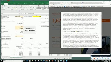 Simulateur excel crédit et de TAEG (4 sur 4)