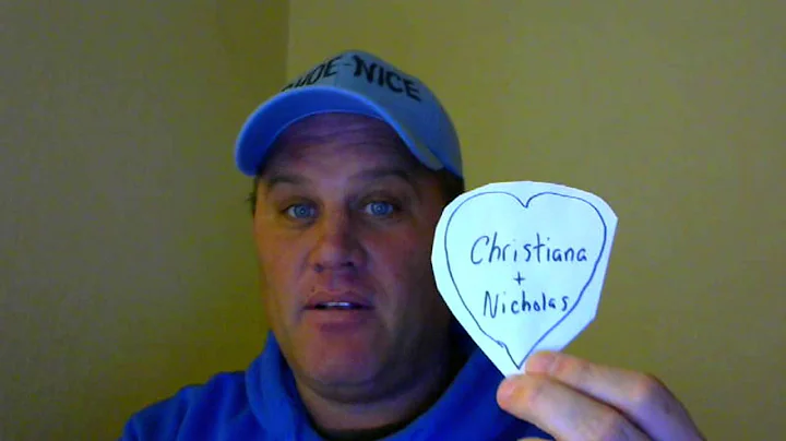 NICHOLAS LOVES CHRISTIANA !