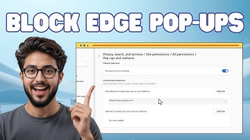 Pop-ups blokkeren in Microsoft Edge | Complete gids (2025)