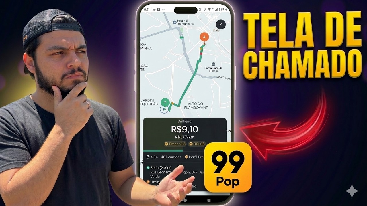 (PASSO A PASSO) 2026 - Como USAR o aplicativo da 99pop MOTORISTA ...