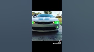 2015 Chevy Camaro RGBW Halo Ring Kit With Matching Foglights