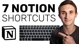 7 Fantastic Notion Shortcuts (must learn) ✨