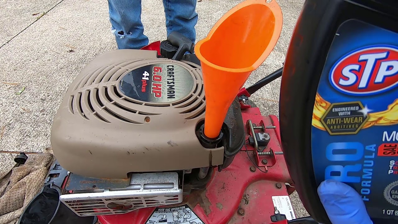 Craftsman 4 in 1 Vacuum, Chipper, Blower Oil Change & Cold Start