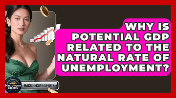 Why Is Potential GDP Related To The Natural Rate Of Unemployment? - Macroecon Experts
