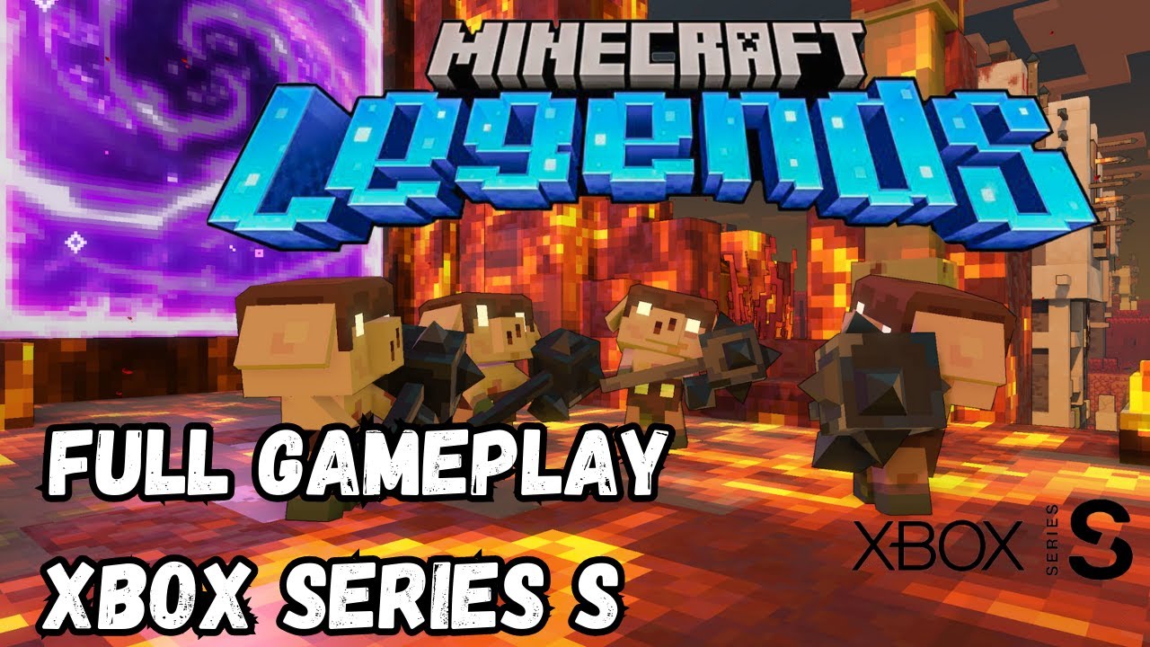 "MINECRAFT LEGENDS - XBOX SERIES S 60 FPS 1080P (Sem Comentários ...