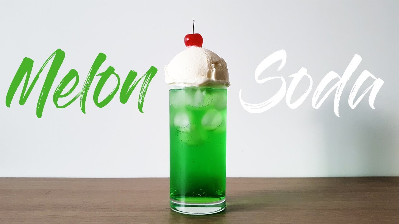 메론소다, 메론크림소다 l Melon Soda, Cream Soda 💕 l 홈카페HOMECAFE l 윤카페 YouTube