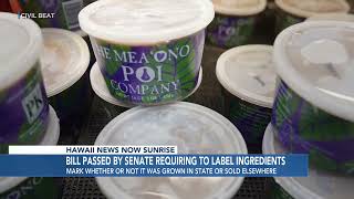 Should Hawaiʻi protect the labeling of poi?