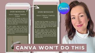 How to Fix Canva Mobile Website Spacing (The Workaround That Actually Works)