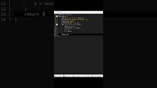 Fibonacci Series♾️#fibonacci #fibonacciseries #fibonaccisequence   #coding #codewithalpha#clanguage