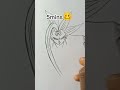 How to draw goku super saiyan infinity in 10 sec10min10hrsshorts