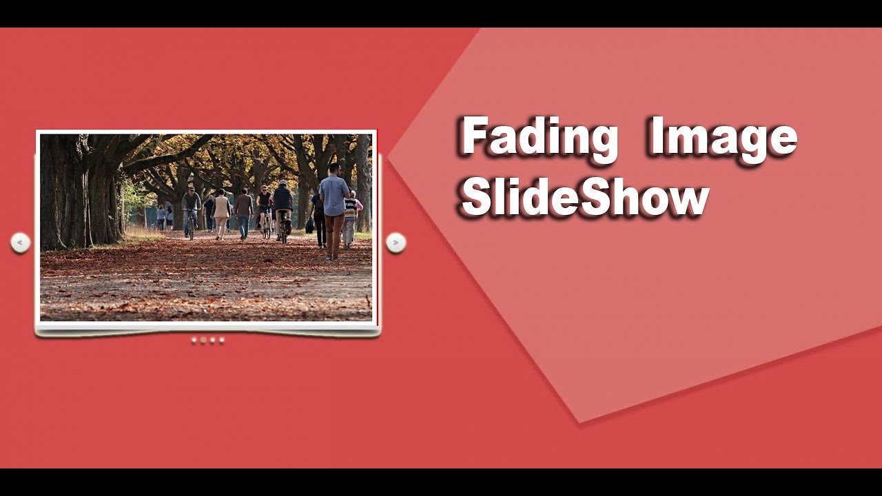 Javascript Slideshow Fade Out