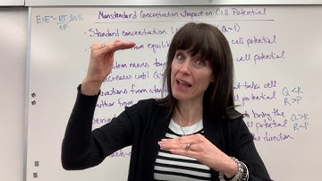 Nonstandard Concentration Impact on Cell Potential