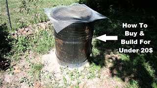 How Get & Make A Cheap Burn Barrel