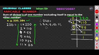 Amicable numbers