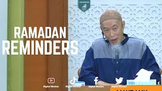 Ramadan Reminders - Hussain Yee