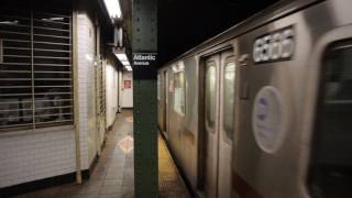 Full Manhattan-bound R142 (5) train leaving Atlantic Avenue-Barclays Center (IRT Eastern Parkway Line) News