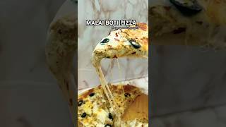 Malai Boti Pizza Cheesy And Creamy