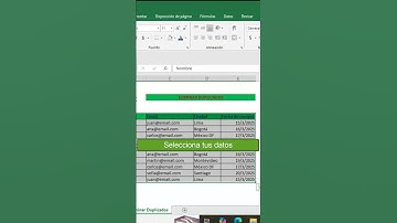 Tienes datos duplicados en Excel Así los eliminas en 1 clic  Truco rápido y útil