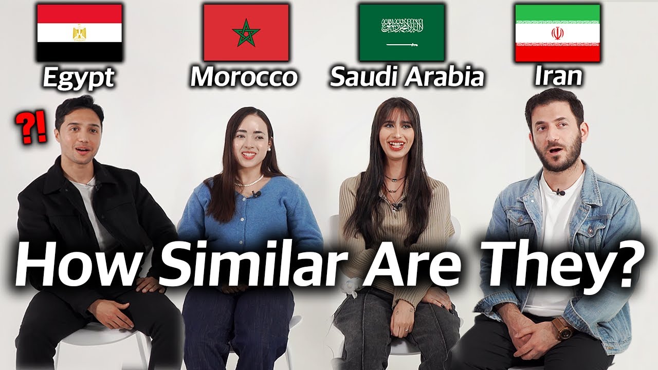 Can Middle Eastern Countries Understand Each Other Iran Morrocco Saudi Arabia Egypt