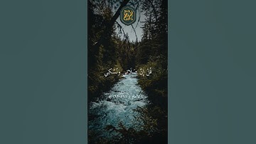 ❤️ قُلْ إِنَّنِي هَدَانِي رَبِّي ## ماهر المعيقلي ## تلاوة خاشعة ارح سمعك #24