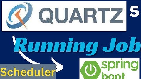 Scheduling Job With Quartz Scheduler in Springboot|JobDetail In Quartz | Trigger In Quartz Scheduler