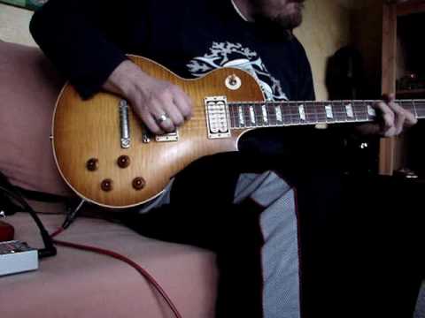 Little Wing instrumental with a Les Paul