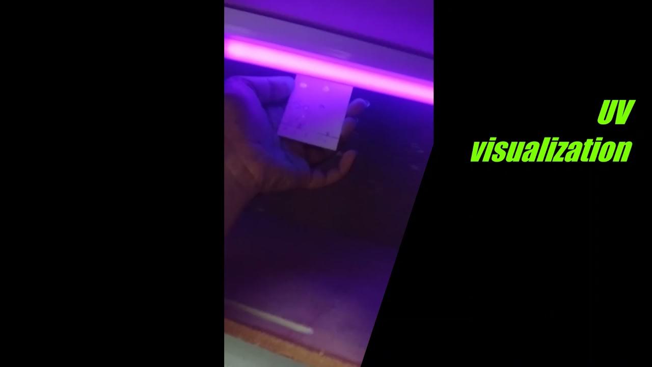 UV visualization of TLC plate YouTube