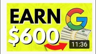 Write Article To Make Money.How To Make $600 Dollars By Writing Article To Google
