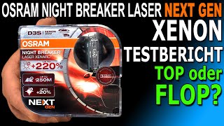 TESTBERICHT Osram Night Breaker Laser NEXT GEN +220% Xenon Vergleichstest Comparison Test Lux