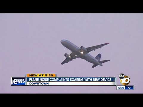 Airplane noise complaints soaring with new device