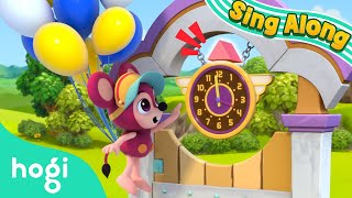 Hickory Dickory Dock | Sing Along with Hogi | The mouse went up the clock! | Pinkfong & Hogi