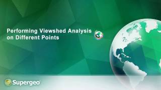Performing Viewshed Analysis on Different Points