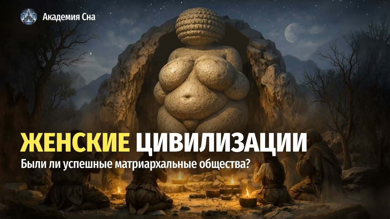 👑 Тайны матриархата: великие женские цивилизации прошлого 🌙 Лекция для сна
