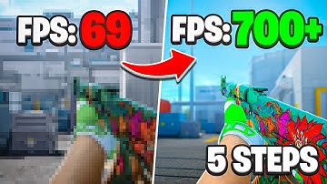 Five Easy Steps to Boost CS2 FPS in 2025 (0 INPUT DELAY SETTINGS GUIDE)