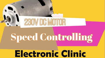 230v Dc motor Speed controlling using Mosfet and Arduino uno | PWM motor speed controlling