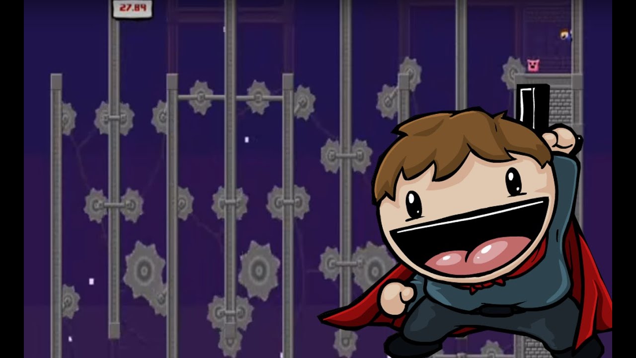 The Kids Xmas Super Meat Boy The Golden Gift (All Bandages) YouTube