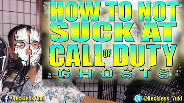 How to NOT Suck at Call of Duty Ghosts (Tips & Tricks, Get Better, Improve, Rank Up, XBOX ONE, PS4)