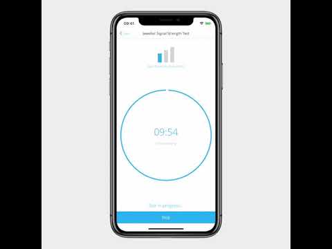 Jeweller Signal Strength Test