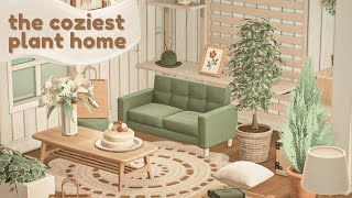 Building the COZIEST plant home! | ACNH Speed Build | Animal Crossing: New Horizons